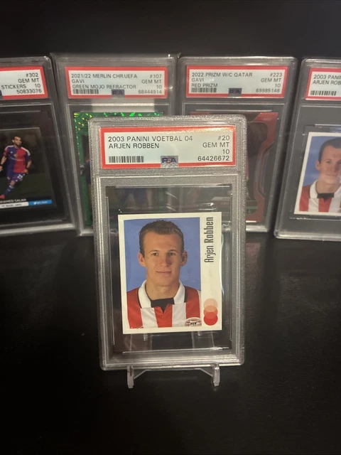 2003 Panini Voetbal 04 Arjen Robben  PSA 10
