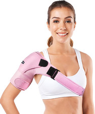 Adjustable Shoulder Support for Rotator Cuff, AC Joint Pain Relief,