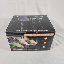 SUNLONG Solar Outdoor Lights,Solar Spot Lights Outdoor Waterproof Solar Spotl...