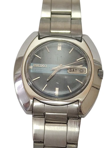Vintage Seiko Automatic Date Day Dial Wrist Watch  SP434