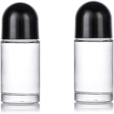 2Pcs Empty Rollerball Bottles for Essential Oils 50Ml Clear Glass Roller Bottles