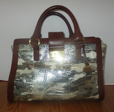 Borsa a tracolla Brahmin Annabelle cromata Copa Cabana