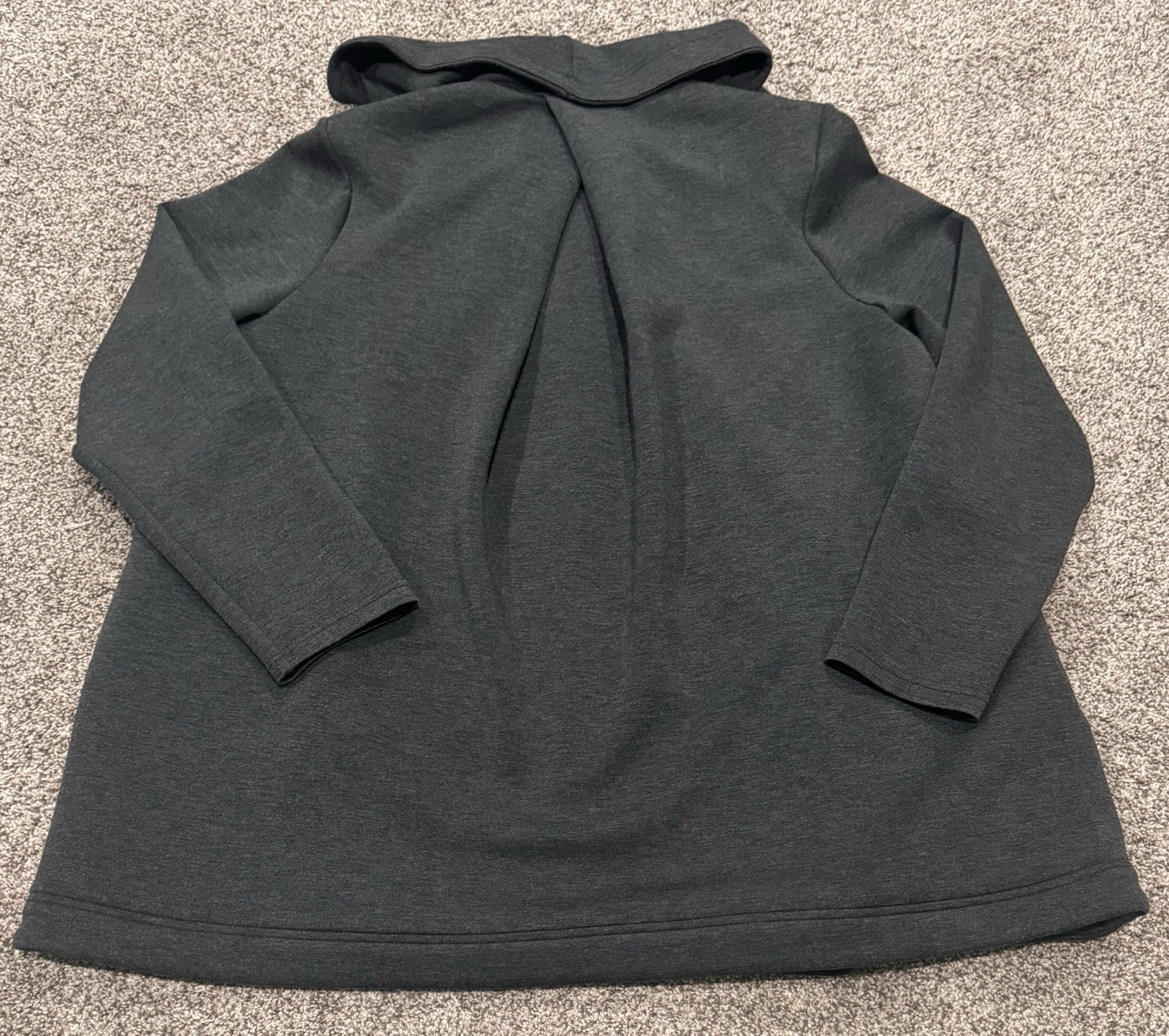 SPANX Air Essentials Gray Open Wrap Cardigan Jack… - image 3