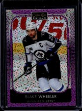 2021-22 O-Pee-Chee Platinum Blake Wheeler Violet Pixels #/299 Jets