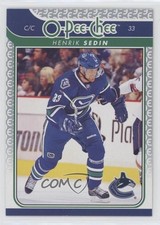 2009-10 O-Pee-Chee Henrik Sedin #17 HOF 0a4