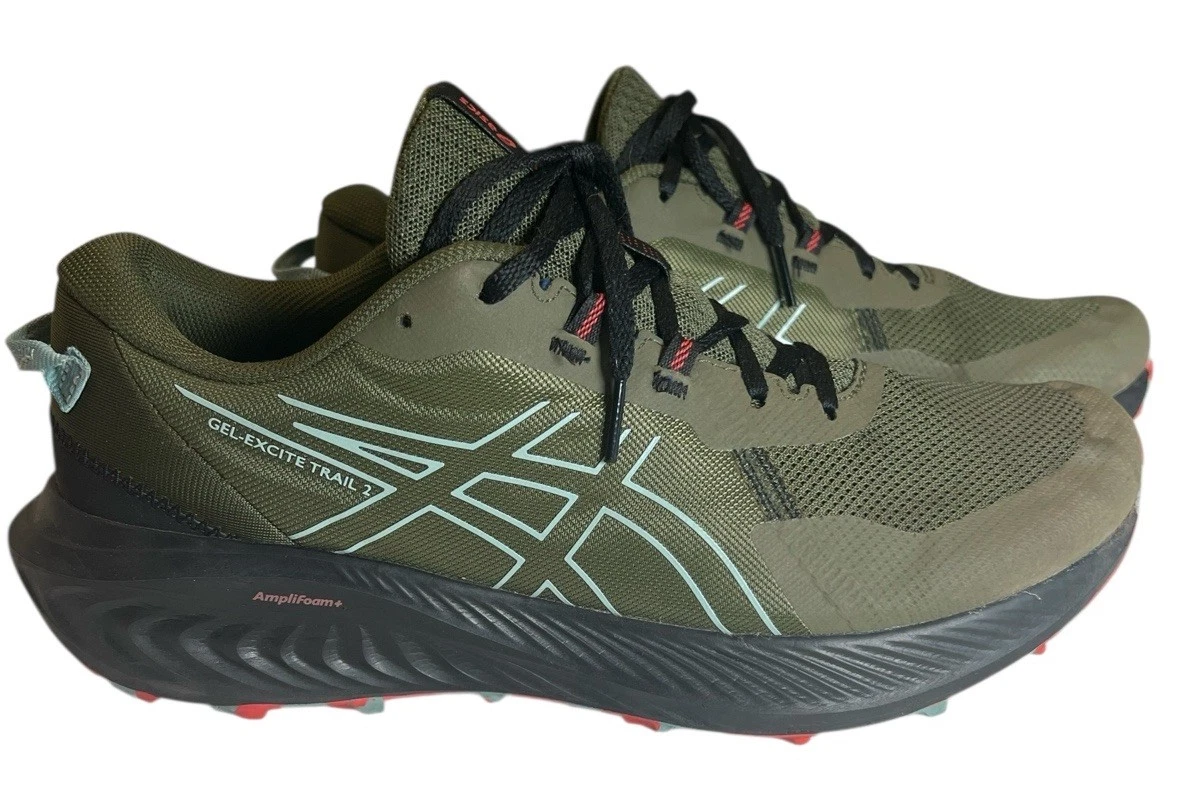 Asics Gel Excite Trail 2 Deep Ocean Dried Leaf Green for  display picture 2
