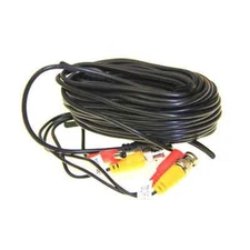 45ft Security Camera Video BNC Cable DVR CCTV Surveillance Power DC Cable