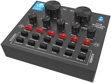 iDance - MS1812 - Pro Broadcasting and Rec Mixer with Bluetooth and Sound Card