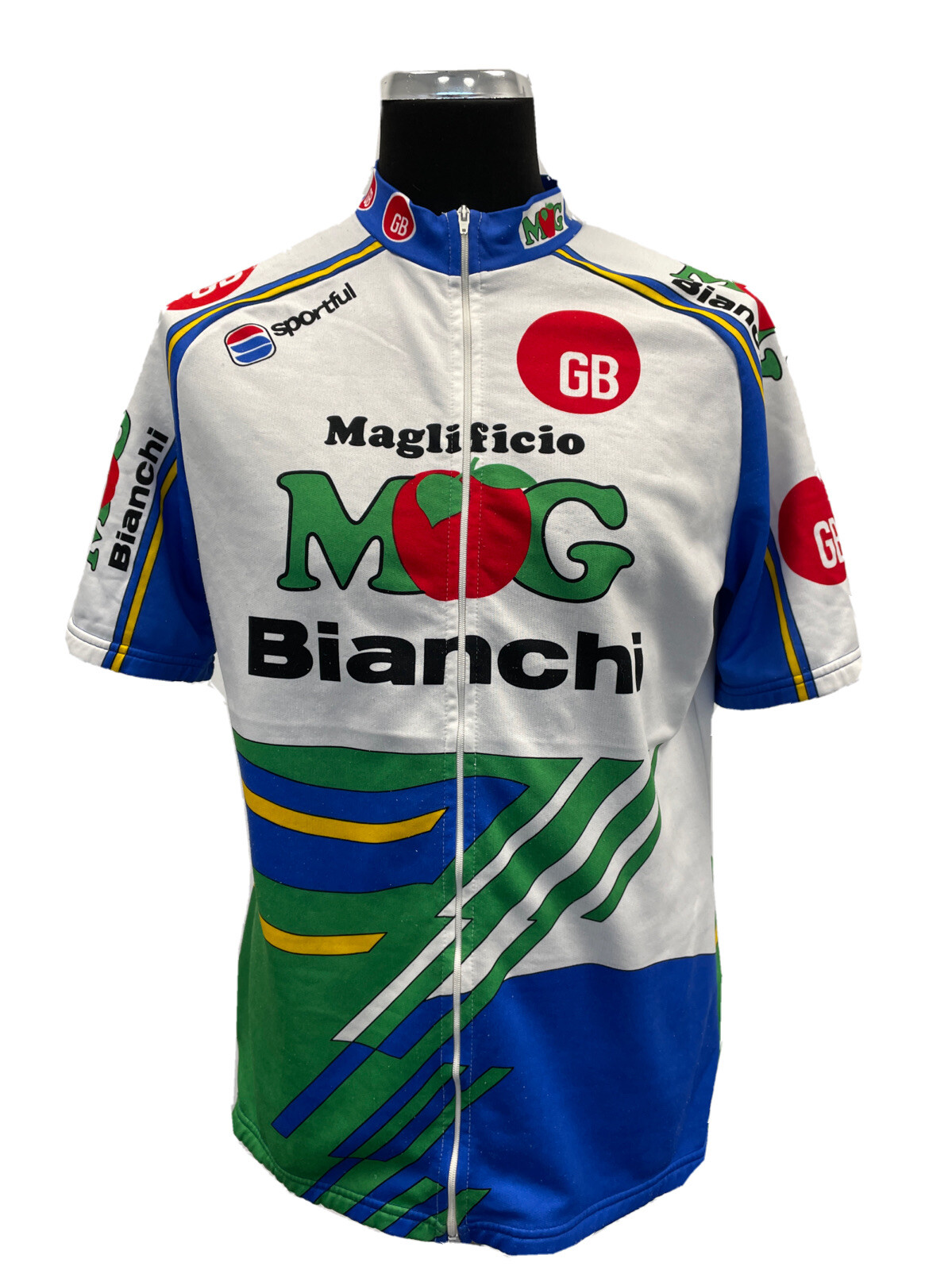 Conjunto de maillot ciclista retro Banesto - Vintage Cycling Shop