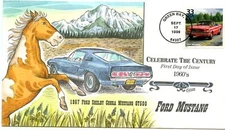 WWLF US COLLINS CACHET FDC CELEBRATE THE CENTURY CTC 3188h  FORD MUSTANG