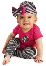 Zebra Pink Black Cute Animal Fancy Dress Up Halloween Baby Child Costume