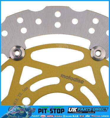 MTX OEM DESIGN/SPEC Front GOLD Brake Disc for Kawasaki ZX10R (08
