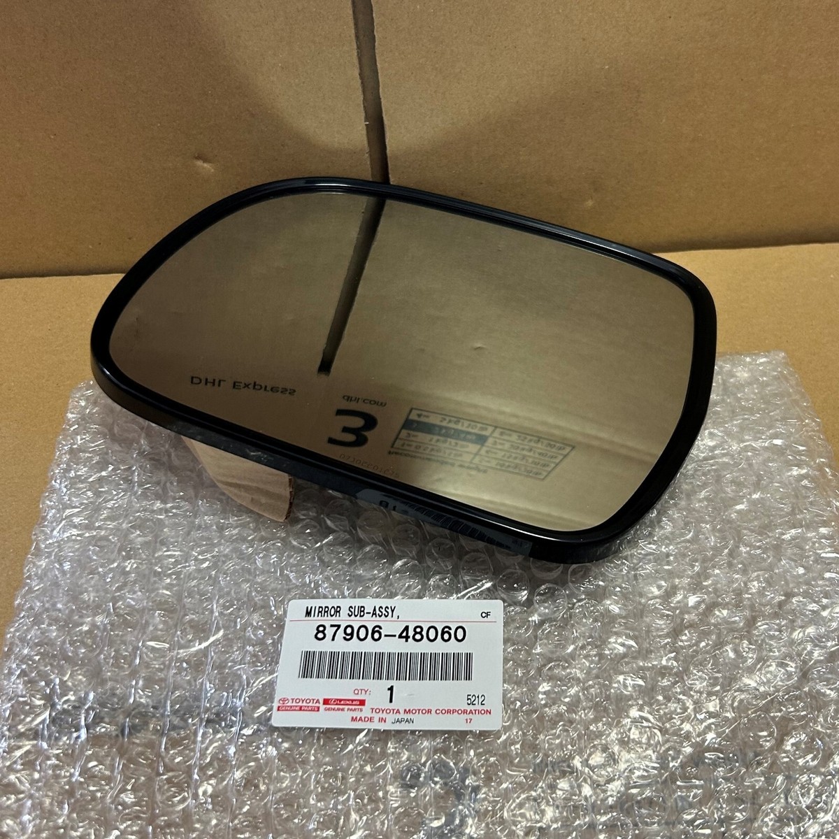 NEW】Toyota Genuine Lexus MIRROR SUB-ASSY OUTER REAR VIEW LH 87906
