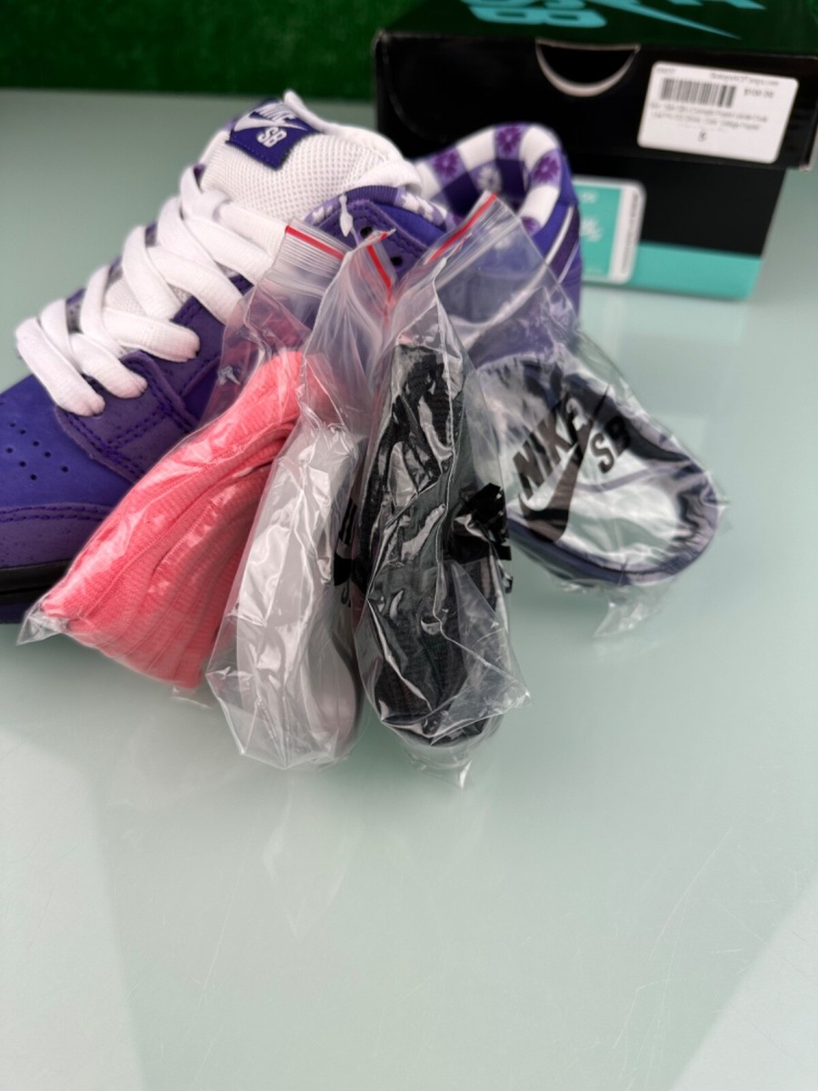 Size 5 - Nike SB Dunk Low x Concepts Purple Lobster | eBay