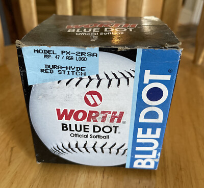 Worth Blue Dot Softball Extra Dynamic Bonding System Softball