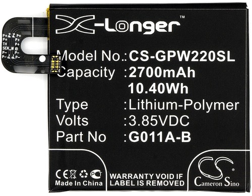 Battery for Google G011A Pixel 2 G011A-B 2700mAh NEW - 第 5/6 張圖片