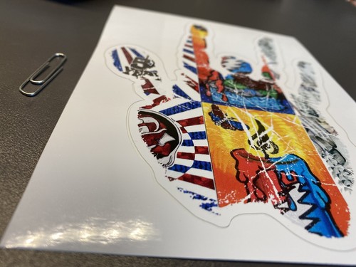 Jerry Garcia Ticket Hand Grateful Dead Fare Thee Well Vinyl 5" decal - Picture 4 of 4