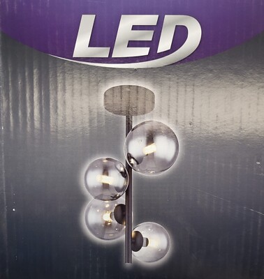 Tisch­leuch­te Globo 56133-4D Lighting  Metall schwarz, 4xG9 LED, Neu