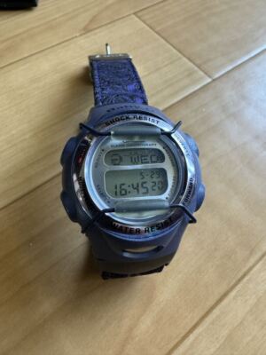 レア BABY-G BGF-111 Casio BabyG BGF111 Vintage Heisei Hibiscus Dial Limited