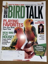 BIRD TALK MAGAZINE Apr 09 Green Cheek Sun Jenday Conure Budgie  Cockatiel Parrot