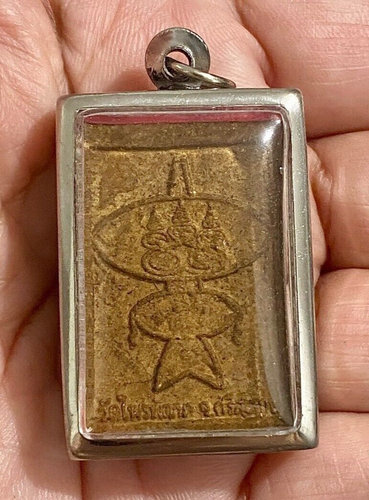 Phra Lp Suang Wat Talisman Thai Buddha Amulet Pendant Lucky Charm Magical K725 - Picture 4 of 16