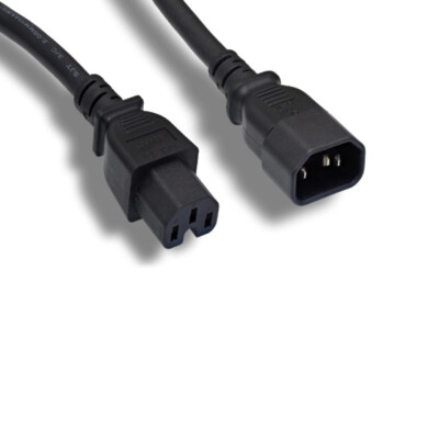 4ft Power Cord for CAB-C15-CBN C14-C15 Cisco Cabinet Jumper Power Cable