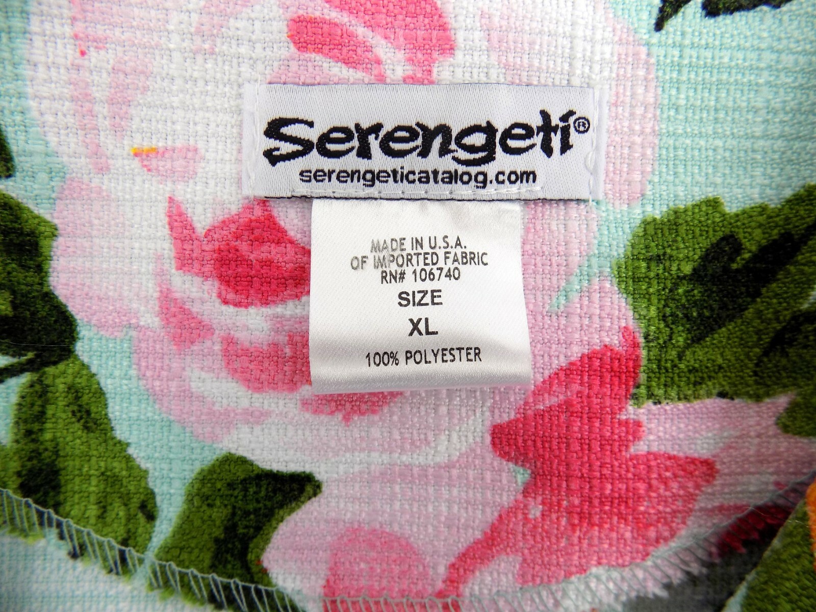 Serengeti Catalog Womens Garden Gala Jacket Size XL M… Gem