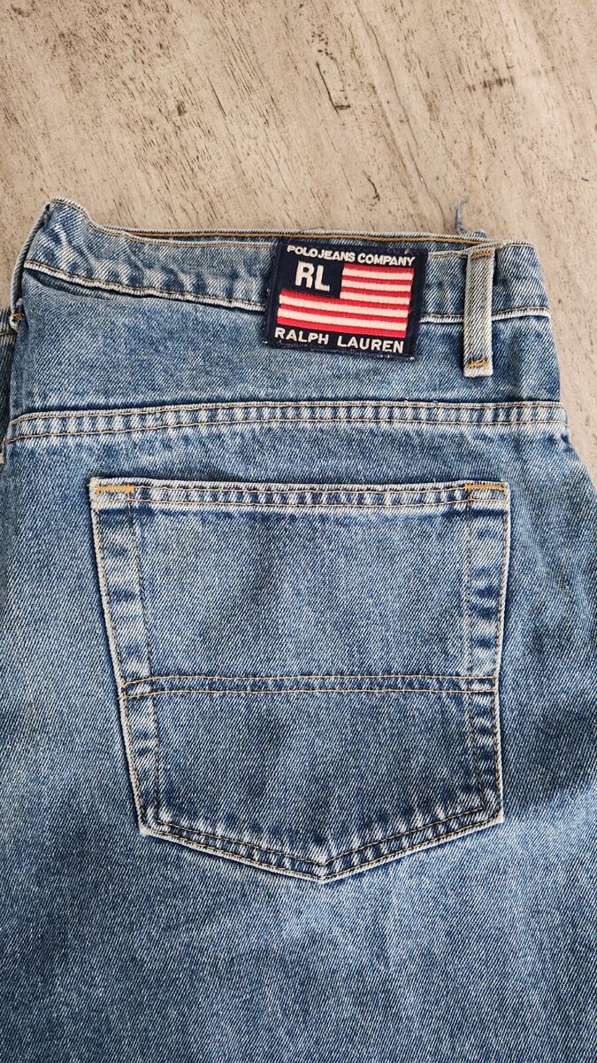 Vintage 90s Polo Jeans Company Ralph Lauren Baggy Fit Denim Vintage 90s Polo Jeans Company Ralph Lauren Baggy Fit Denim