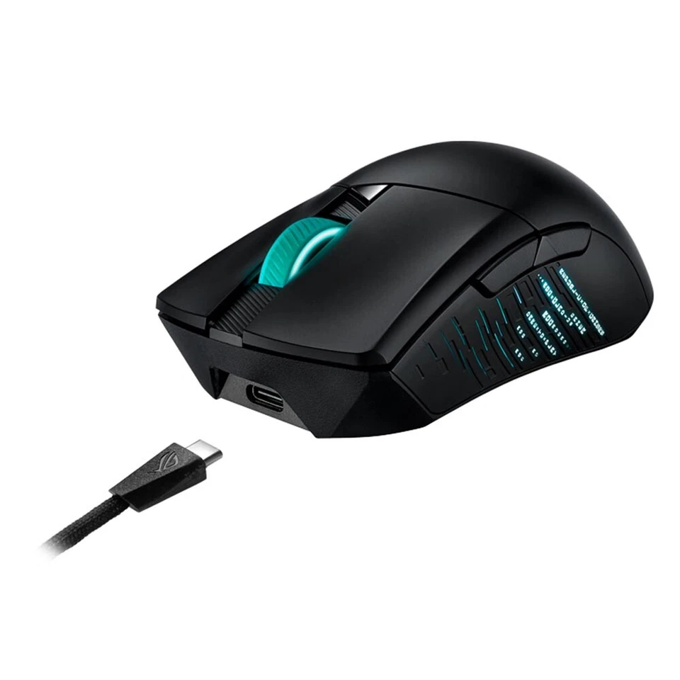 ASUS ROG Gladius 3 Wired Wireless Bluetooth RGB Mechanical Gaming Mouse 26000DPI - Image 3 of 4