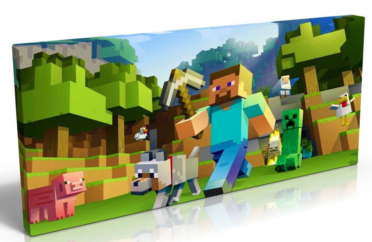 Painel Minecraft G - Frete Grátis