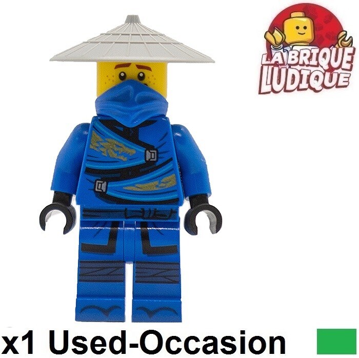 Lego Minifigure Ninjago Jay Merchant Blue Ninja Hat NJO0595