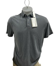 Tommy Bahama IslandZone Flip Tide Spectal Black SS Polo Men's Large NWT 99