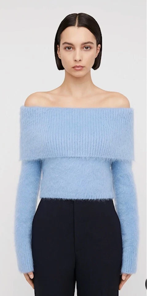 Scanlan theodore hot sale brushed mohair cardigan