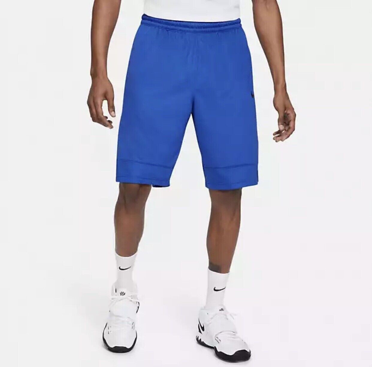 Nike Men's Dri Fit Icon Blue Basketball Shorts Gym Pockets NEW Medium NWT eBay