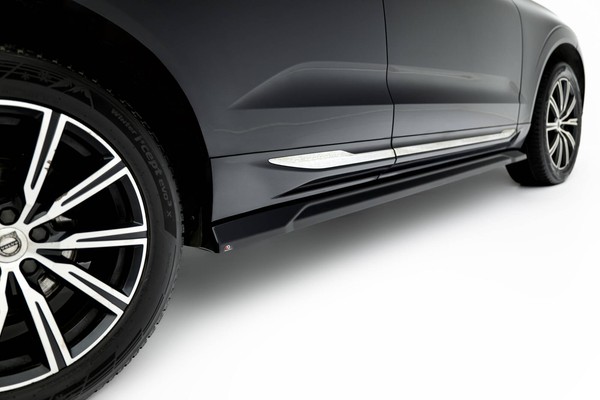 Maxton Design Seitenschweller Ansatz (Paar) Passend FüR Volvo XC60 Mk2 Schwarz H-image