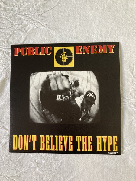 Public Enemy – Don't Believe The Hype single promo Spain 7" MInt/Mint  652833 7