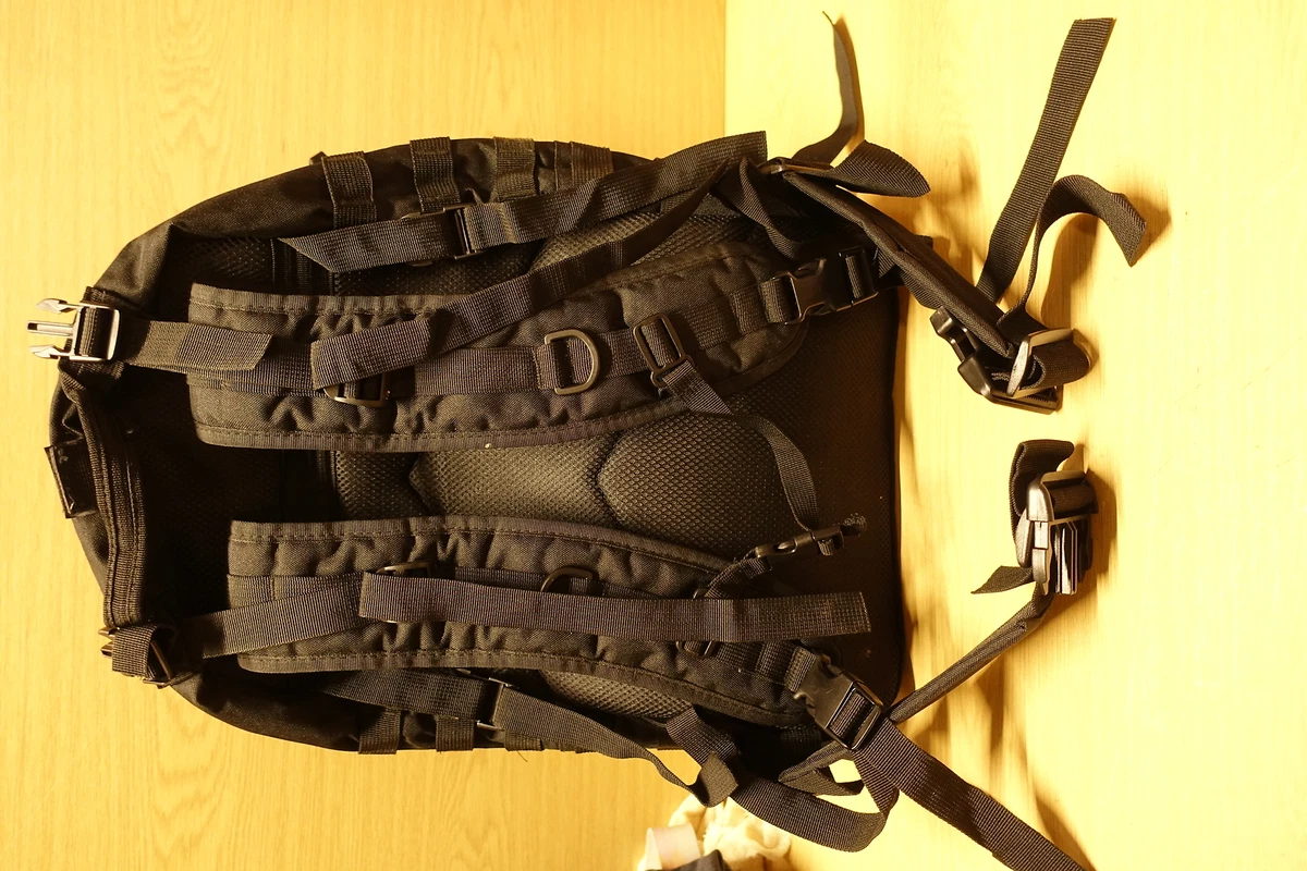 Backpack Tactical Assault Bug out Bag Black Molle Rucksack Recon