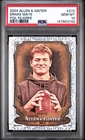 DRAKE MAYE RC 2024 Topps Allen & Ginter - #272 Foil Filagree Patriots PSA GEM 10