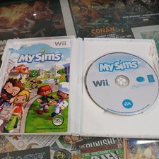 MySims (My Sims) Nintendo Wii EXCELLENT Condition with book complete 
