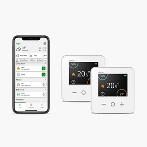 Drayton Wiser Smart Thermostat Dual Zone Heating and Hot Water Control - Works w