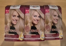 3x Schwarzkopf Palette Intensiv Creme Coloration 10-0/200 Helles Naturblond