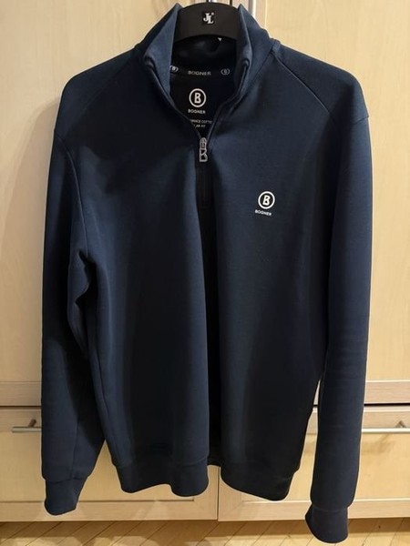 Men Bogner Sweater Navy  L