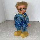 Vtg Mrs Beasley Doll 1967 By Mattel No Talk Needs Cleaning W/ Glasses Cord Pulls