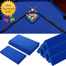 Billiard Cloth for 8 Ft Pool Table Pre Cut Felt with 6 Cloth Strips