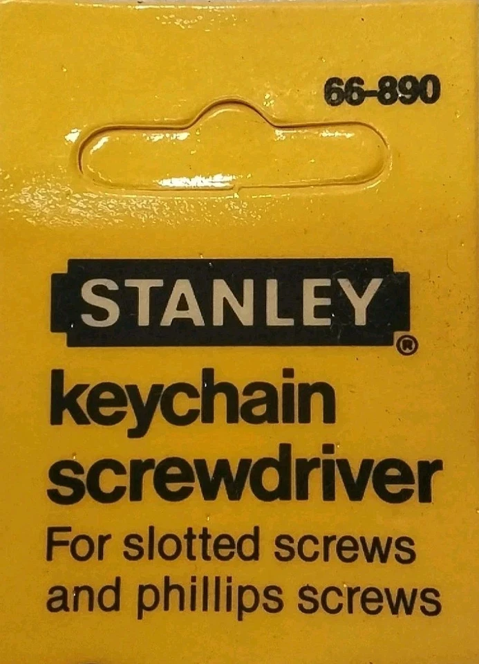 STANLEY 66-890 KEY CHAIN SCREWDRIVER 🇺🇸 - Image 2 of 4