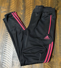 Adidas Climacool Womens Track Jogger Pants Sz S Side Bottom Zip