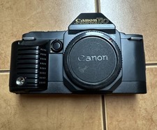 Canon T-70 35m Camera Body, Command Back, Repair Only - Broken Battery Cover