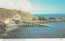 Cornwall; Lizard Point & Old Lifeboat Station PPC By Harvey Barton, Unposted