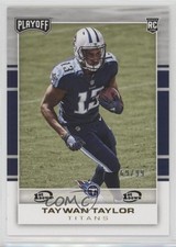 2017 Panini Playoff Rookies 1st Down 69/99 Taywan Taylor #238 fm0