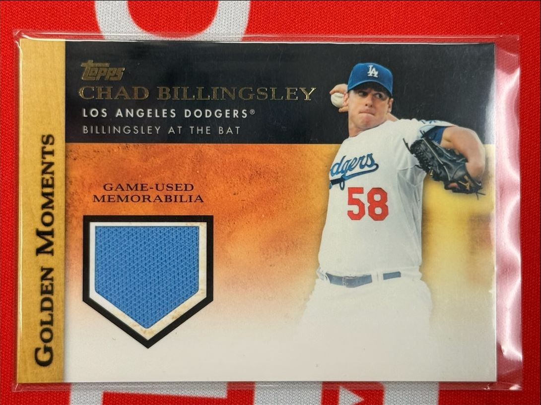 Chad Billingsley #GMR-CB 2012 Topps Baseball Golden Moments Relics